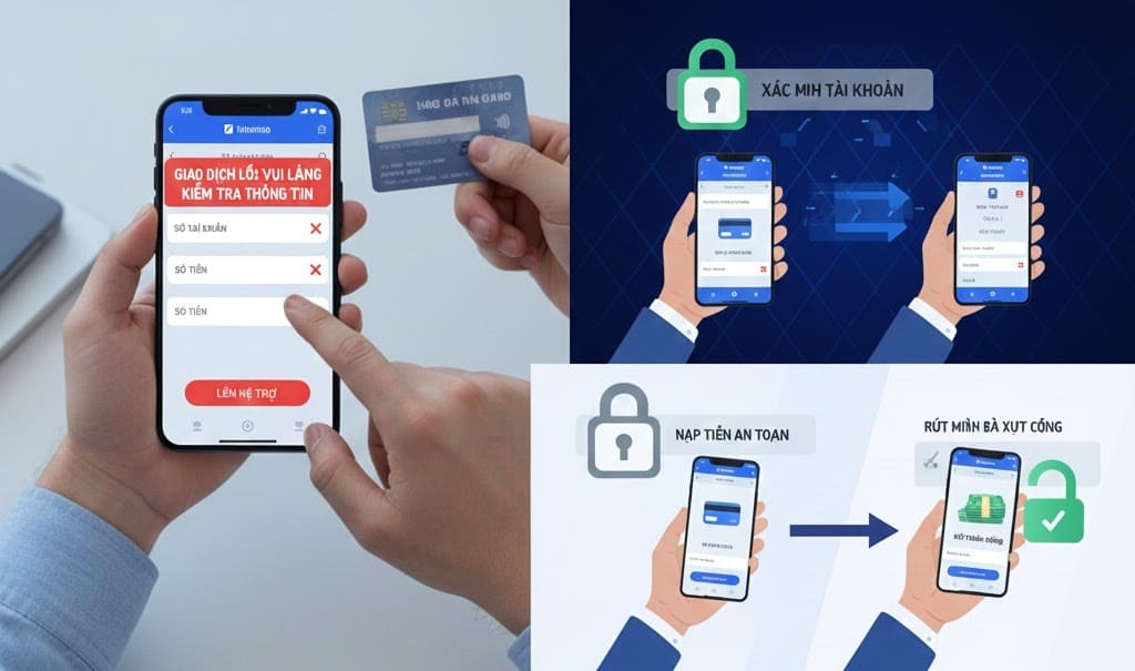 lỗi giao dịch Kim88 App