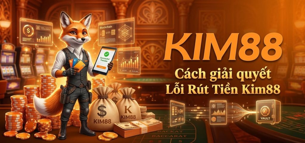 Cách giải quyết Lỗi Rút Tiền Kim88